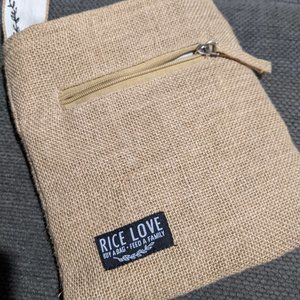 Rice Love crossbody purse/bag